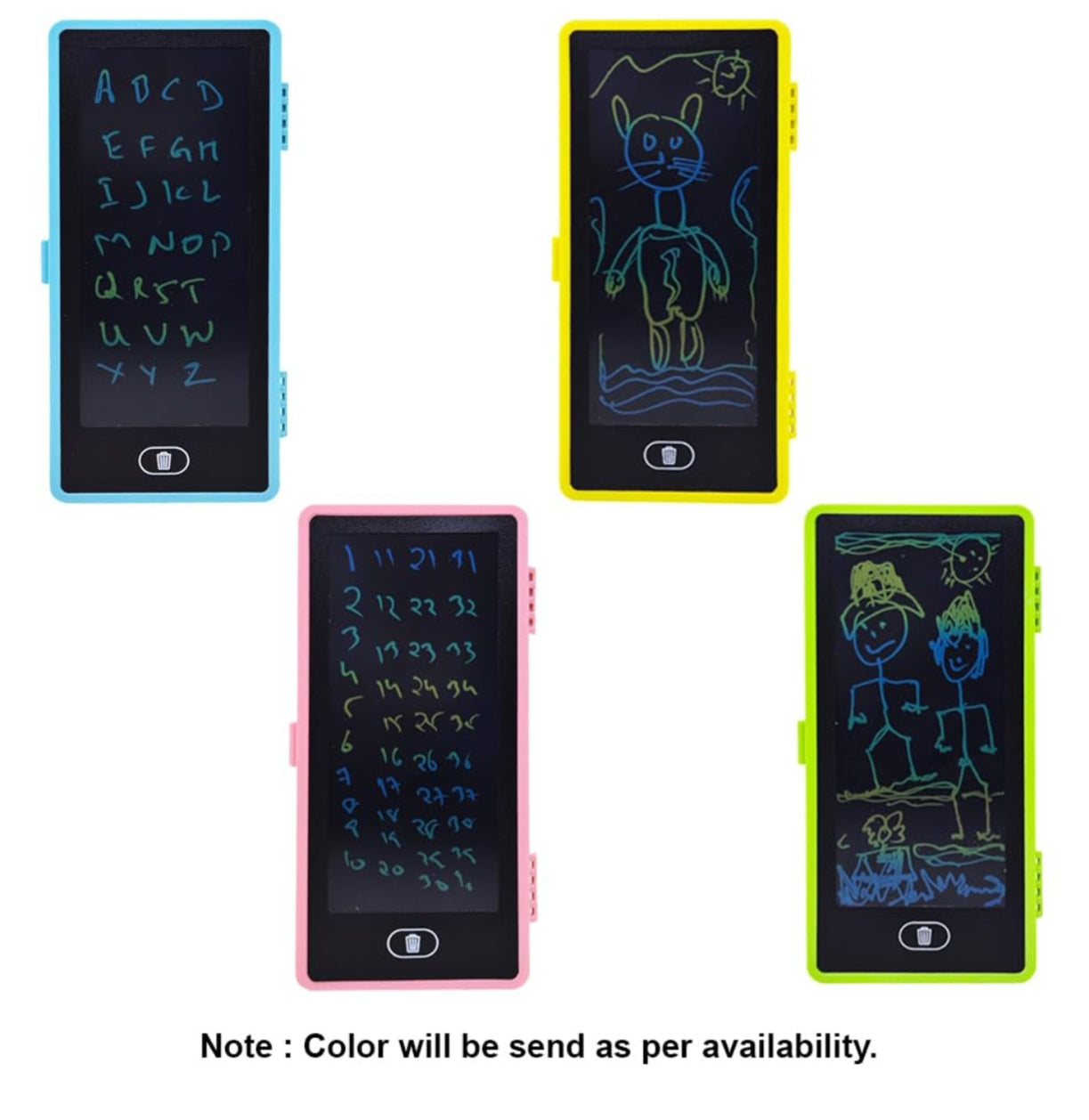 Magical Unique Pencil Box with LCD Screen Writing Pen with Erase Button and Birthday Party Return Gift, Pencil Box for Kids