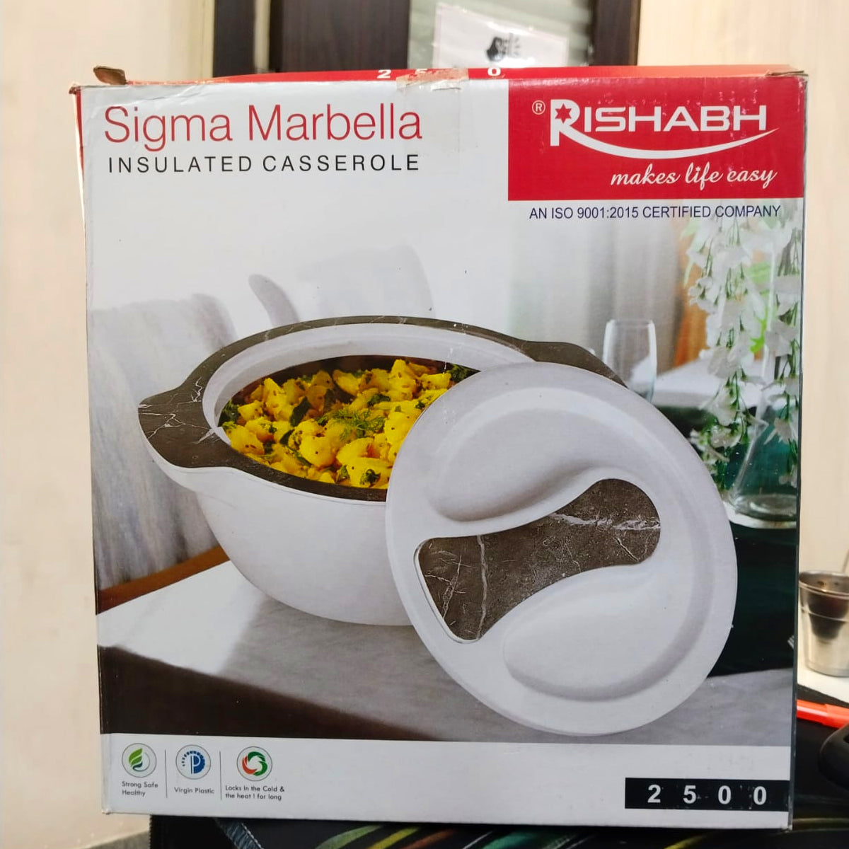 Rishabh Sigma Marbella Insulated Casserole - 1 pcs
